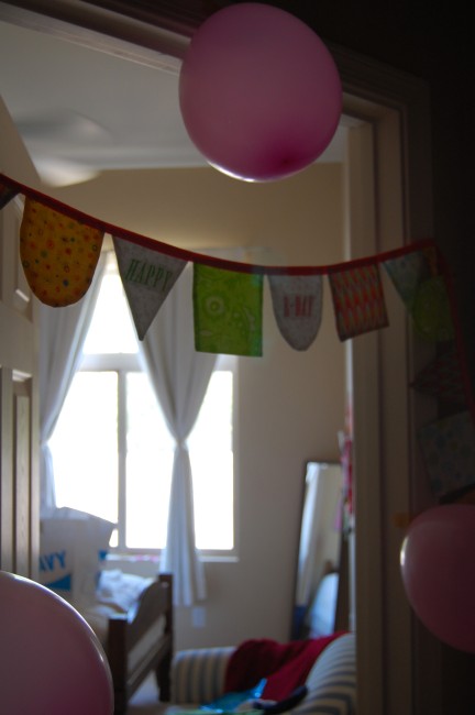 birthday garland