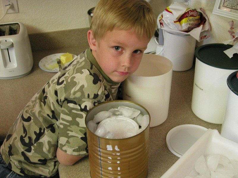 2006-02-18 Ice Cream Science Fair Project 009