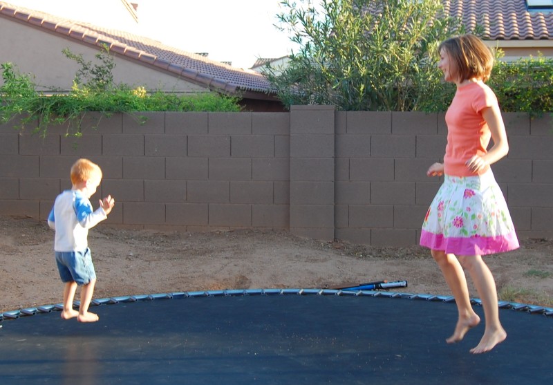 trampoline closeup 2