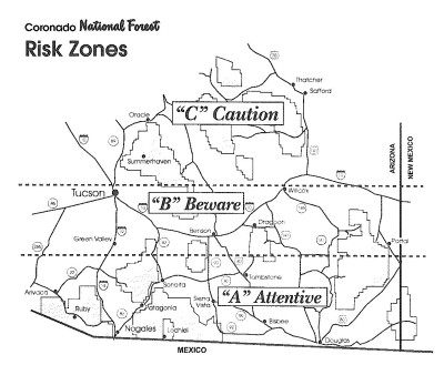 Risk zones